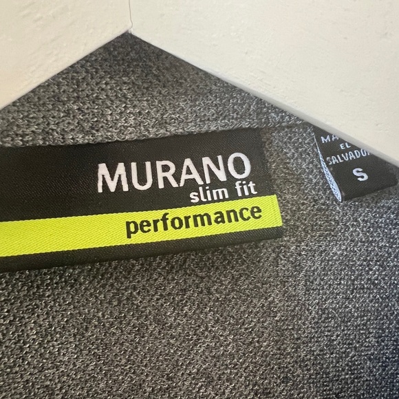 Murano Performance Men's S/S Slim Fit Button Down Shirt Small S NWOT $69 - Picture 3 of 3